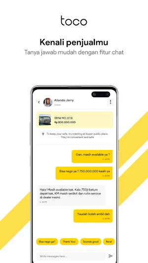 toco - classified marketplace Screenshot 2