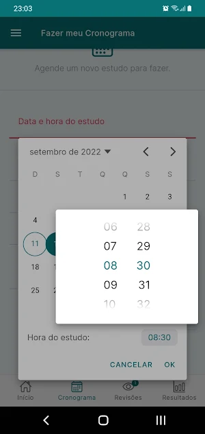 Meu Planner de Estudos Screenshot 1