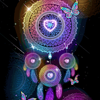 Rainbow Mandala - Wallpaper