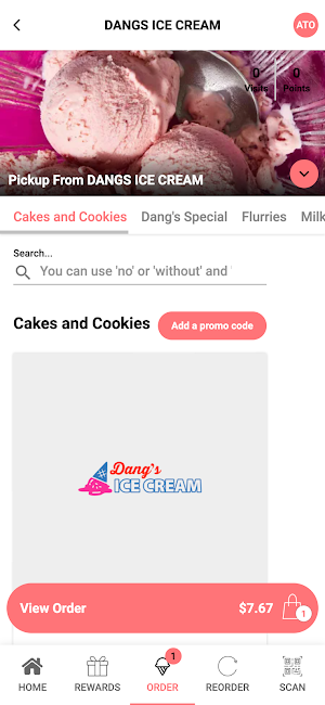 Dangs Ice Cream Screenshot 2
