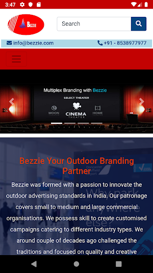 Bezzieservices Screenshot 1
