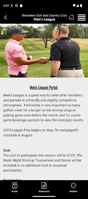 Belvedere Golf & Country Club Screenshot 2