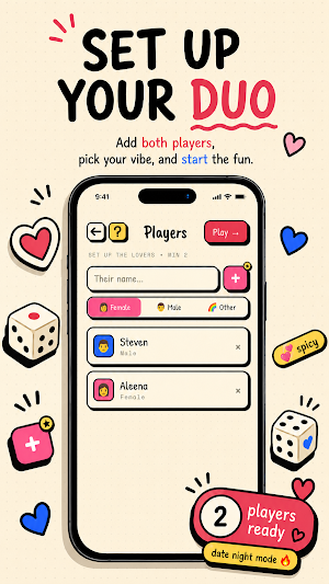DareDuo: Truth or Dare Couple Screenshot 2