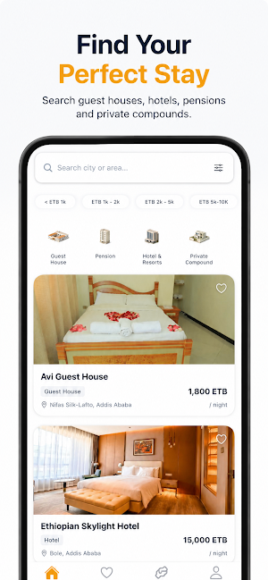 Bergo: Book Rooms & Pensions Screenshot 0