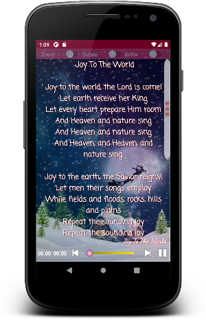 Christmas Songs & Carols AUDIO Screenshot 1