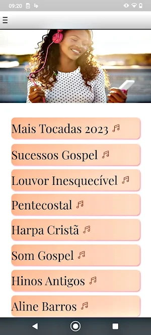 Músicas Gospel Louvor Screenshot 0