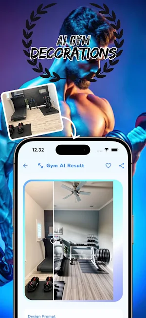 AI Gym Renovated & Makeover Screenshot 0