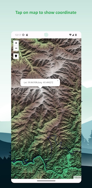 Great Smoky Mountains Topo Map Screenshot 2