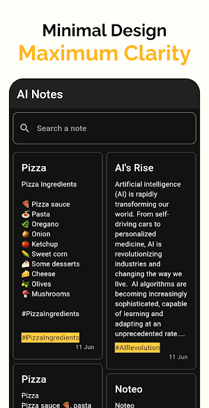 Al Notes: Notes with AI GPT Screenshot 1