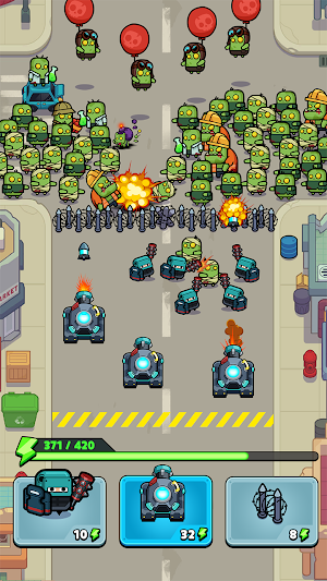 Police vs Zombie: Zombie City Screenshot 0