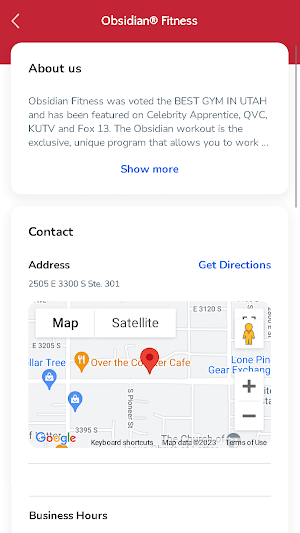 Obsidian Fitness Screenshot 0