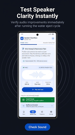 Speaker Water Eject & Cleaner Screenshot 0