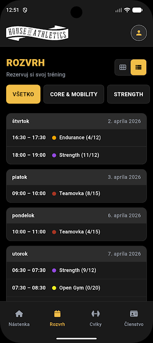 House of Athletics Košice Screenshot 3