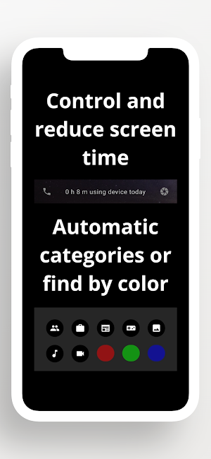 Detox 3D Launcher Minimalist Screenshot 1