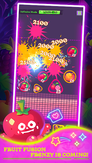 Physics Fruit Merge Screenshot 3