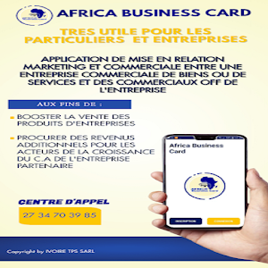 Africa Business Card Screenshot 0