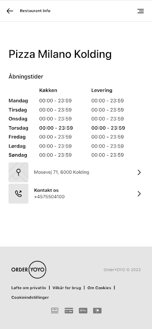 Pizza Milano Kolding Screenshot 3