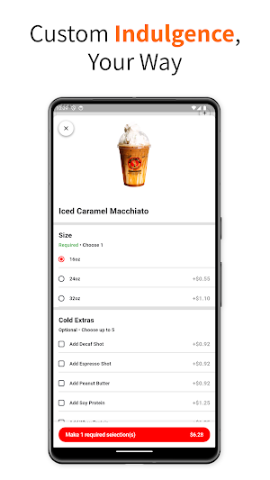 Bottoms Up Ordering Screenshot 1