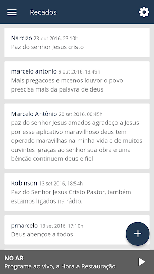 Rádio Tempo de Restauração Screenshot 3