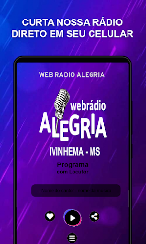 Web Rádio Alegria Screenshot 0