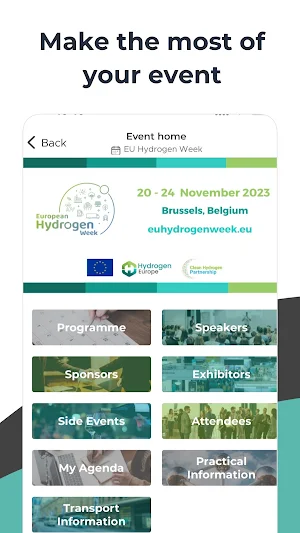 EU Hydrogen Week Screenshot 1