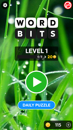 Word Bits: A Word Puzzle Game Screenshot 2