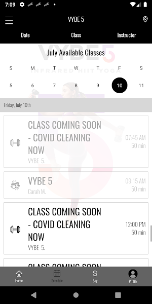 VYBE 5 Infrared HIIT Yoga Screenshot 2