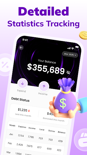 Money Tracker - Budget Note Screenshot 2