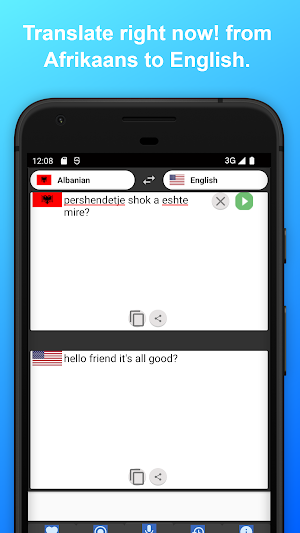English to Albanian Translator Screenshot 3