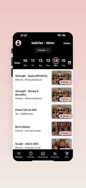 bellaTec Screenshot 1