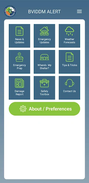 BVIDDM EMERGENCY APP Screenshot 0