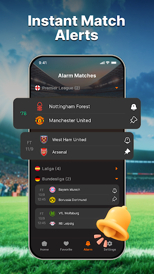Football Live Score Update Screenshot 1