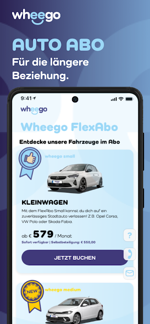 Wheego - Share, Rent, Abo! Screenshot 2