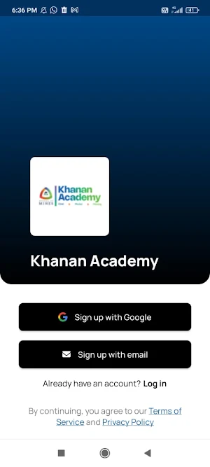 Khanan Academy Screenshot 0