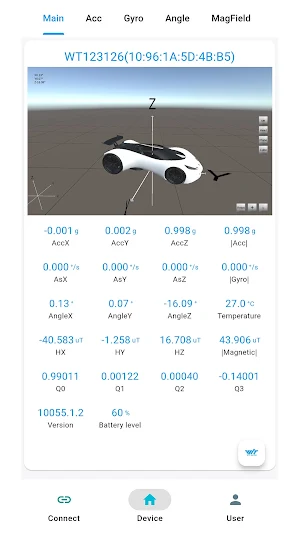 WitMotion Screenshot 1