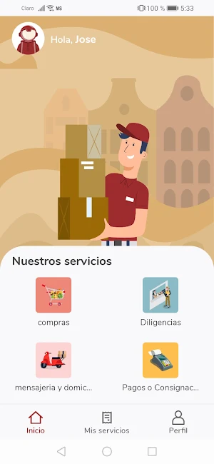 MS Mensajería Screenshot 3