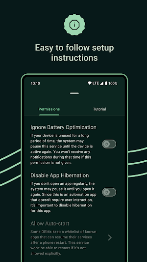 Battarang - Battery Push Alert Screenshot 3