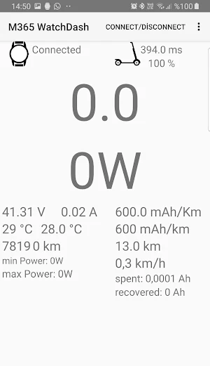 M365 Dash for Samsung Watch (M365 WatchDash) Screenshot 0