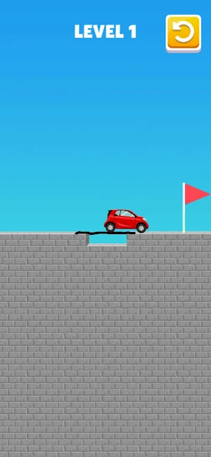 Draw Bridge Puzzle Brain Game Screenshot 1