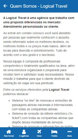 Logical Travel Screenshot 1