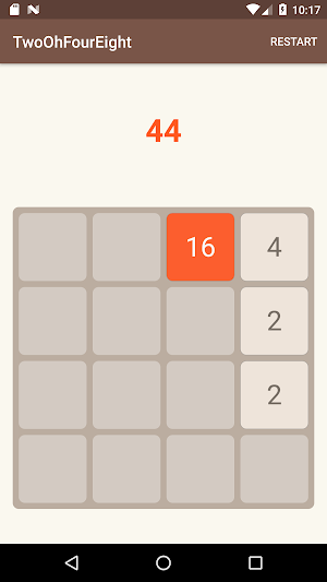 TwoOhFourEight - 2048 clone Screenshot 0