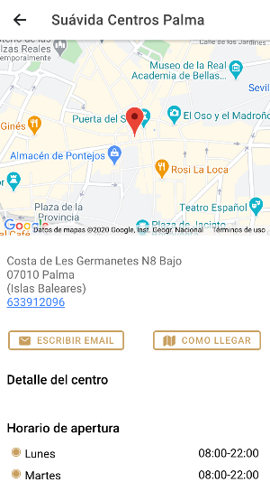 Suávida Centros de Depilación Screenshot 2