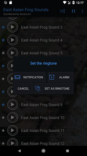 East Asian Frog Sounds ~ Sboard.pro Screenshot 2
