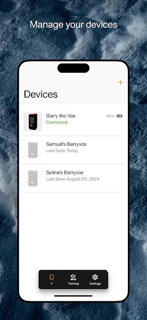 Barryvox® Screenshot 3
