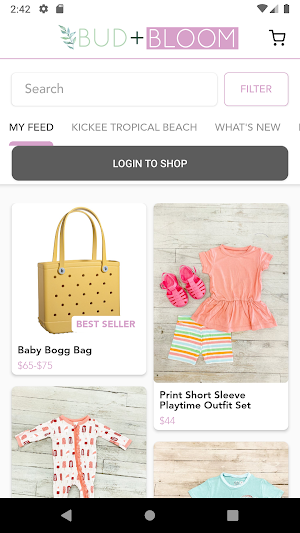 Bud & Bloom Clothing Co. Screenshot 1