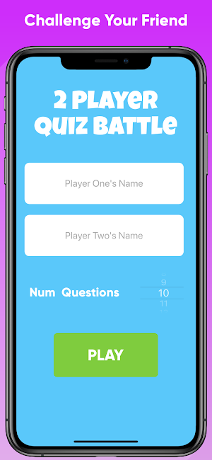Two Player Quiz Screenshot 0