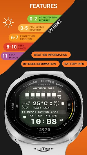 InfoBank Watch Face 137 Screenshot 2