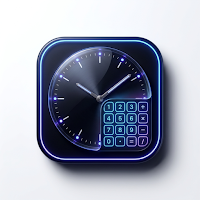 clock & calculator photo vault
