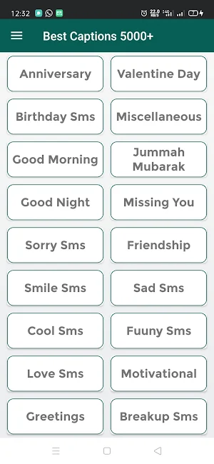 English Status and Poetry for Social Media Screenshot 0