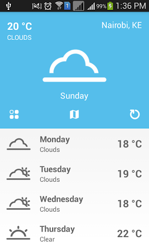 Mkulima Weather Screenshot 0